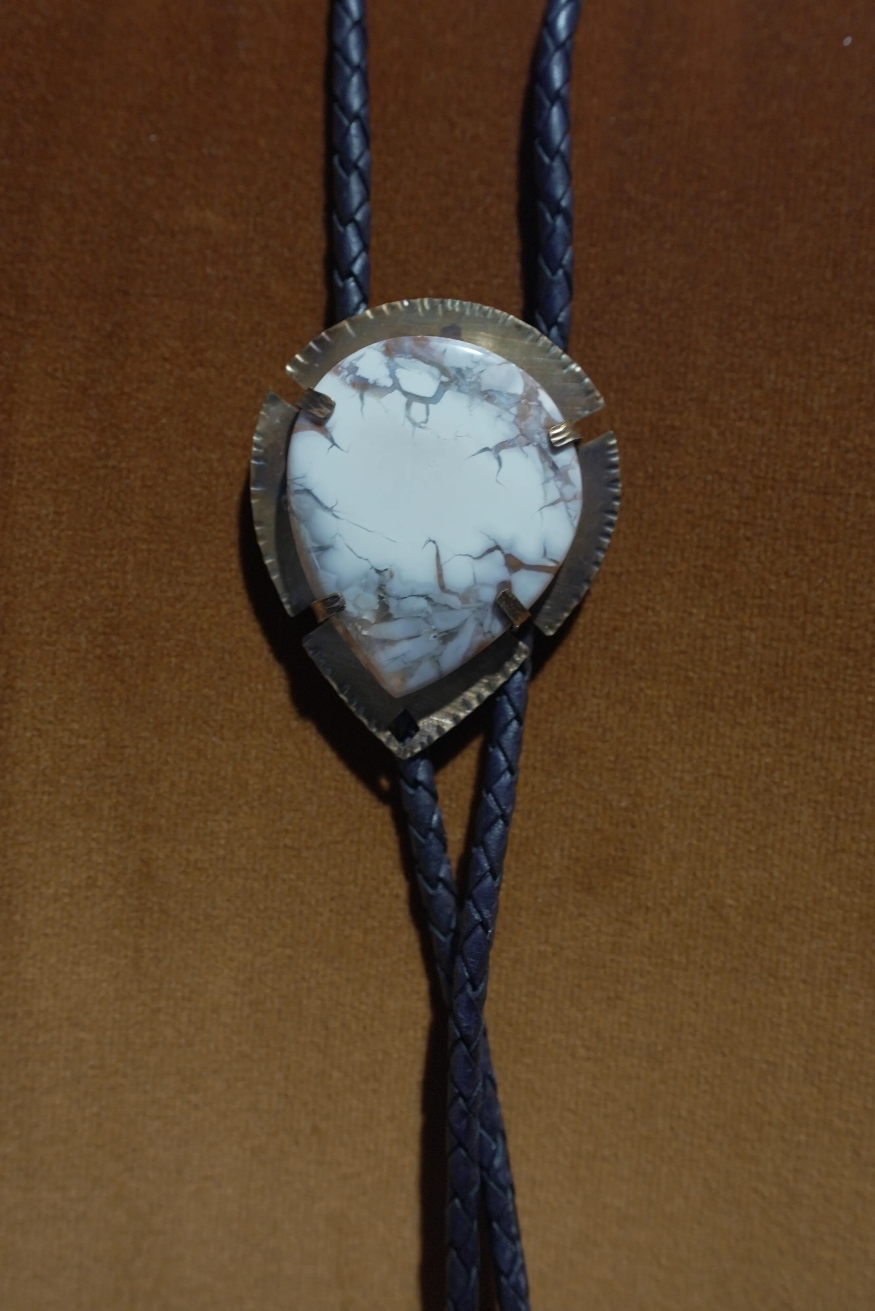 Space - Picture Jasper Bolo Tie - Image 2